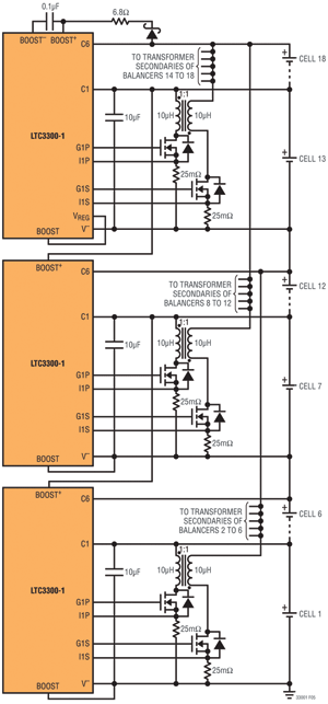 Figure 7. 18-cell active balancer.